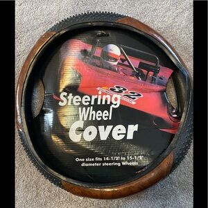 Steering wheel cover